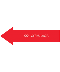 CO cyrkulacja lewo